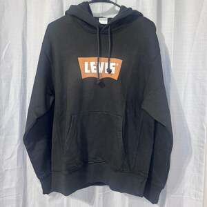 Levi's Relaxed Fit Batwing Logo Hoodie Black